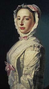 Allan Ramsay Ramsay first wife, Anne Bayne, by Ramsay Sweden oil painting art